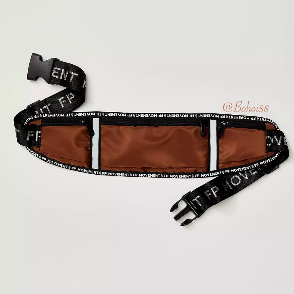 NEW Free People 3 Pocket Runner Belt Bag